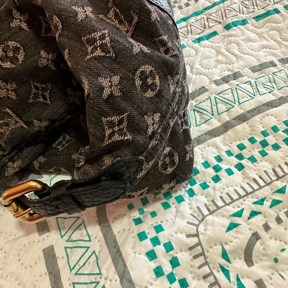 💎 ✨LOUIS VUITTON ✨💎 LIMITED EDITION DENIM MONOGRAM NEO CABBY MM IN BLACK - Picture 16 of 16